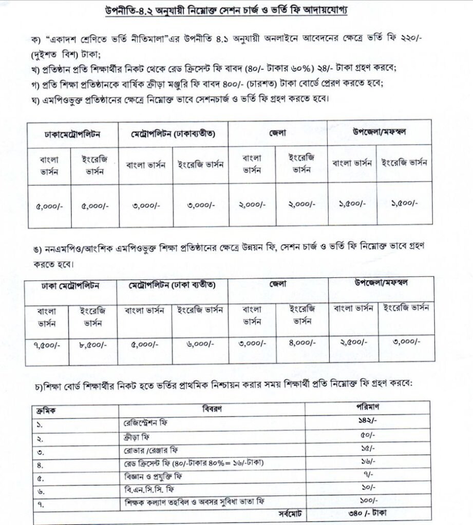 Admission Fee Payment 2026